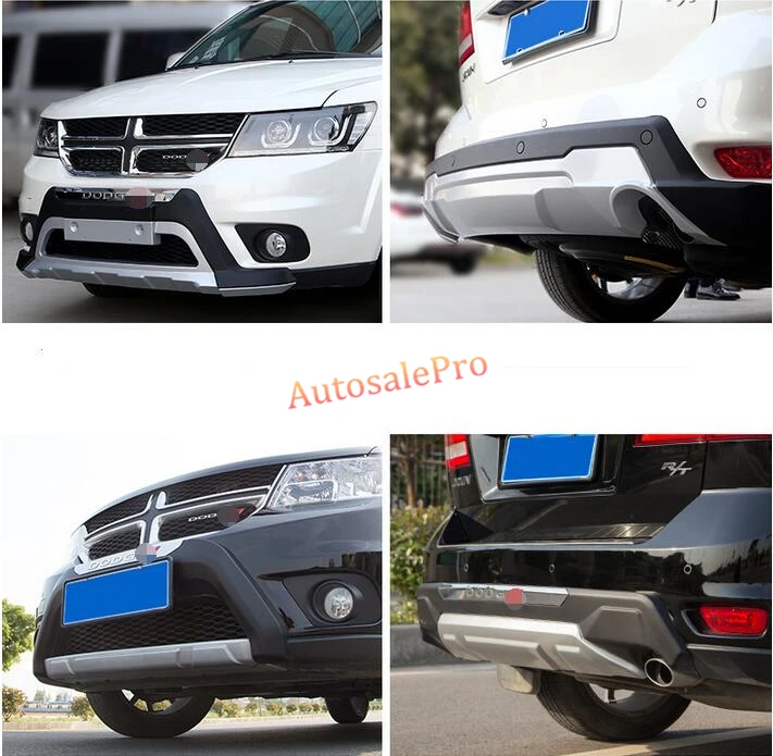 ABS Пластик передний и задний бампер занос пластины протектор гвардии для Dodge Journey 7 мест 2012