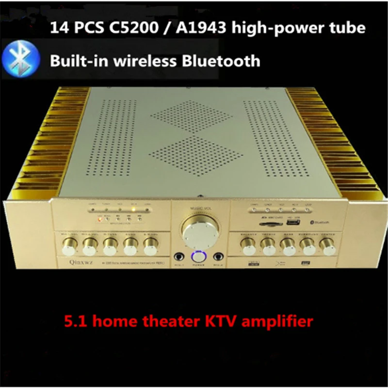 AV 3300 P809U 2CS5200 2SA1943 силовая трубка 5 1 Домашний кинотеатр КТВ караоке цифровой
