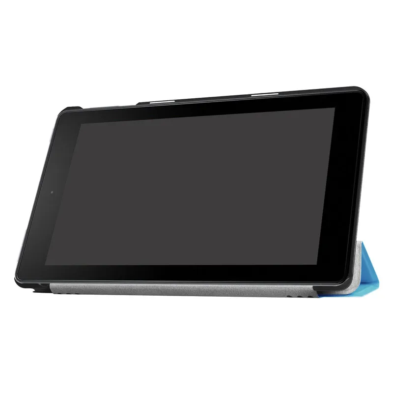 Для Amazon Kindle НОВЫЙ Fire HD 8 2017 PU кожаный чехол магнитных флип ультра тонкий смарт