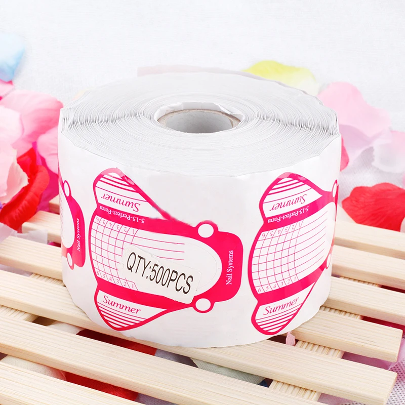 Форма направляющей для дизайна ногтей акриловых УФ-гелевых наконечников