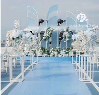 new bohemian background screen wedding decoration stage decoration iron light film arrangement guide