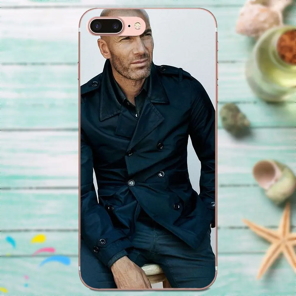Для Apple iPhone X XS Max XR 4 4S 5 5C 5S SE 6 6S 7 8 Plus Мягкий ТПУ чехол для телефона Zidane Football |