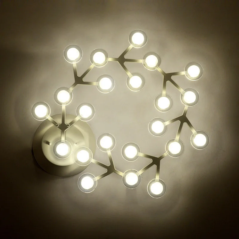 Современный светодиодный потолочный светильник в скандинавском стиле с