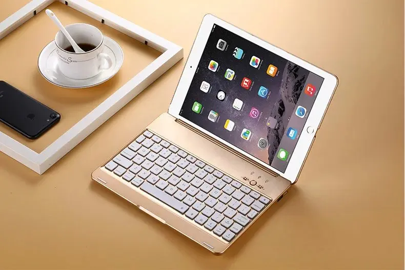 Английская модель Coque для iPad Pro 9,7 чехол с крышкой клавиатуры, ABS Bluetooth Крышка для wi-fi-модуля для iPad Pro 9,7 крышка клавиатуры