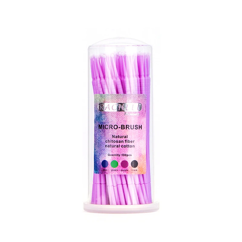 Eyewin 100 шт./упак. прочный Micro одноразовые микрометрические brushinterdental щеточка для ресниц снятия туши микро щетки