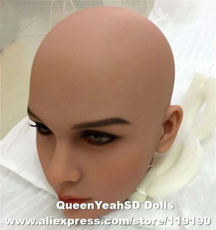 #74 Высококачественная секс кукла головы для полной силиконовой куклы любви
