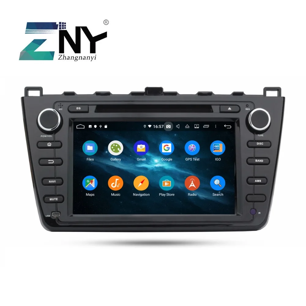 8 "ips в тире 2 Din Android 9 0 Автомобильный DVD стерео для Mazda 6 Ruiyi ультра Авто Радио WiFi gps