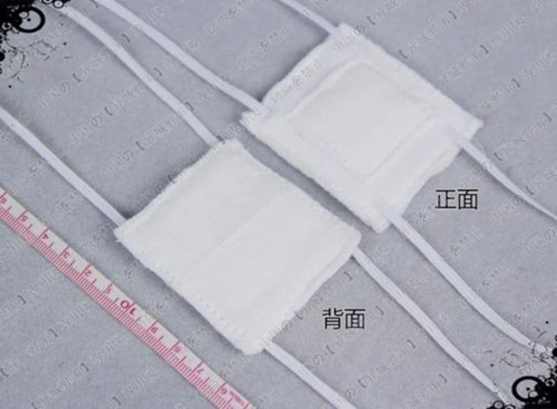 Нашивка Для Глаз Косплей белая одноглазная наглазник унисекс Аниме Реквизит 6*6