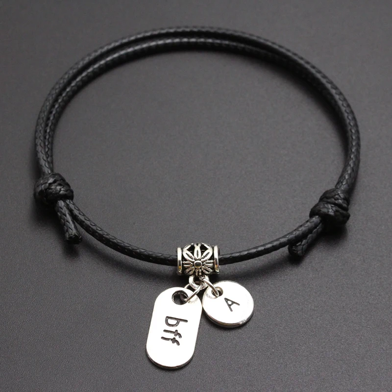 Женский браслет с надписью лучший друг навсегда|Браслеты шармами| |