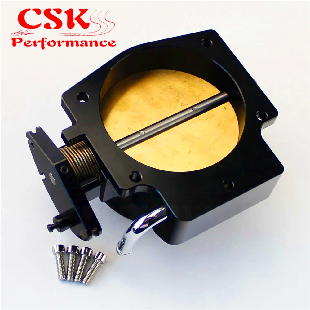 

THROTTLE BODY 92MM FITS FOR LS1 LS2 LS6 LS3 LS LS7 SX LS 4 CNC BOLT CABLE BK