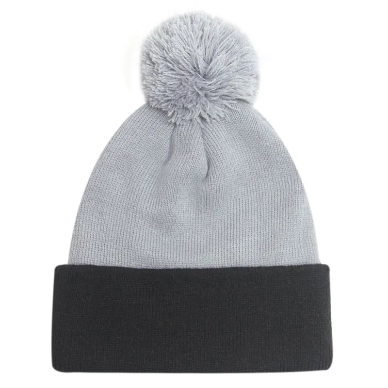 Новинка 2016 женская зимняя шапка теплая флисовая меховая с помпоном