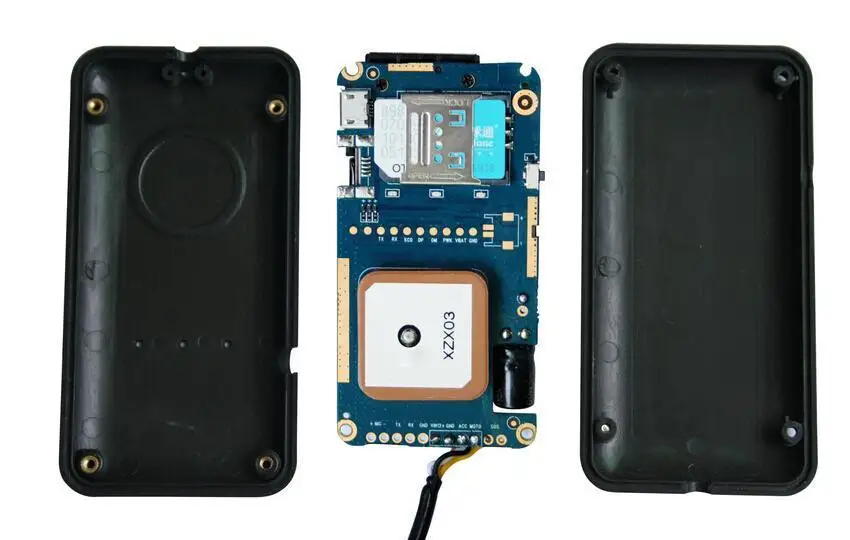 GPS-трекер встроенный в память для записи трека без сети GSM очень тонкий и