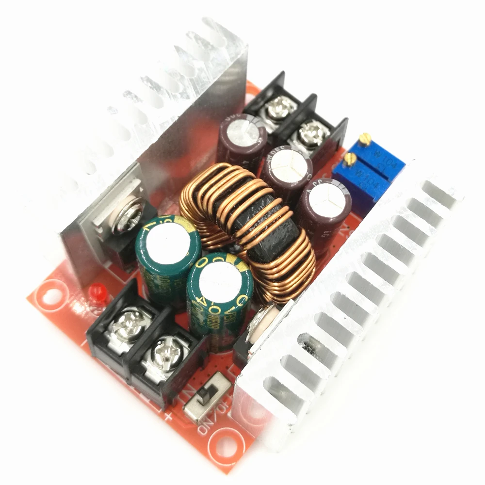 20A 300 Вт Высокая мощность синхронное выпрямление понижающее постоянное