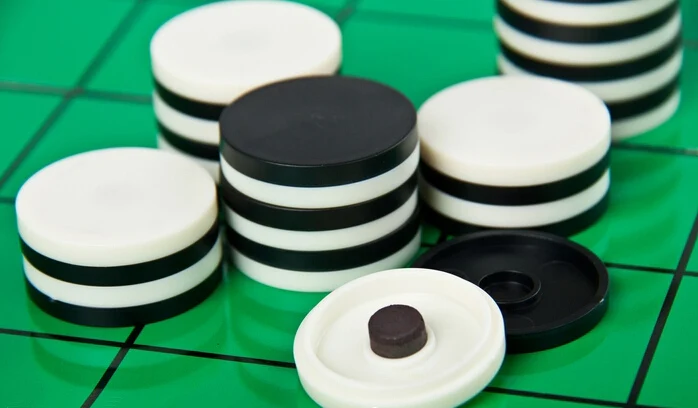 25 см Акриловые Магнитные портативные складные шахматы Reversi Othello стандартная