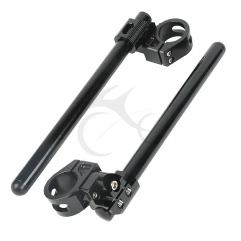 Мотоцикл черный 37 мм 7/8 &quotРуль клип на для KAWASAKI NINJA 250R 08-12 EX500 94-09 | Автомобили и