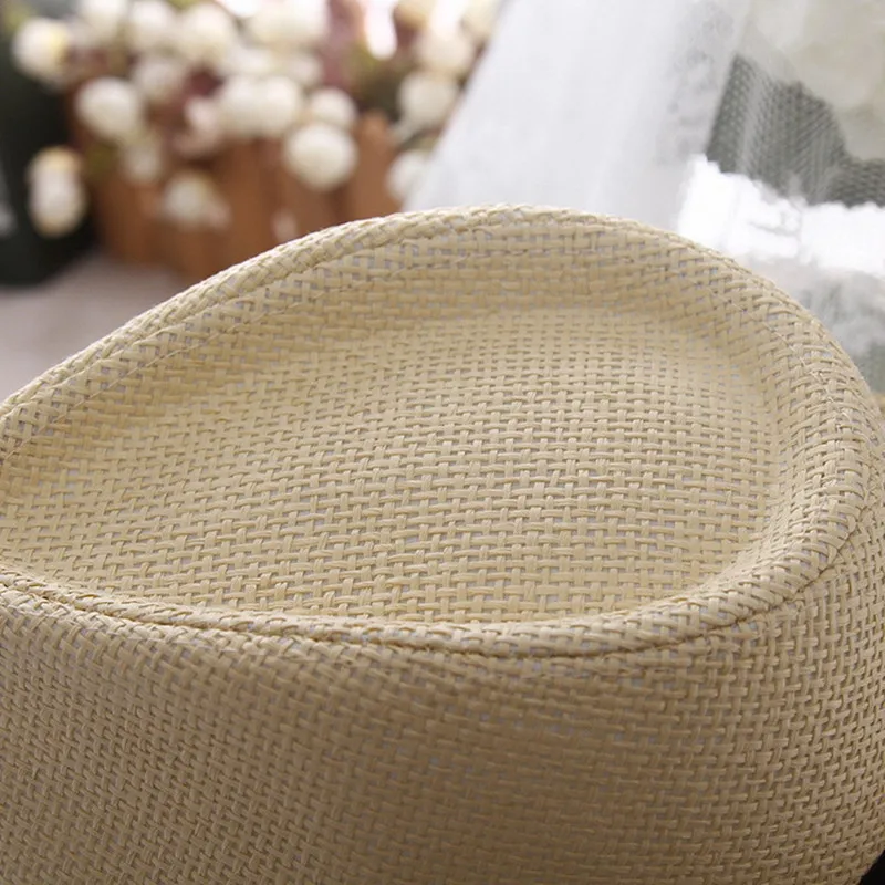 CRUOXIBB модная унисекс шляпа Панама для защиты от солнца мужчин и женщин Летняя