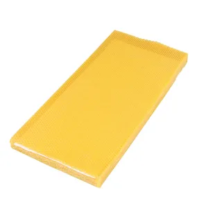 30 шт. качественные принадлежности для пчеловодства 42 см * 19,5 см * 0,3 см материал золотого пчелиного гнезда 90% воск лист пчелиного воска Медовое пчелиное гнездо