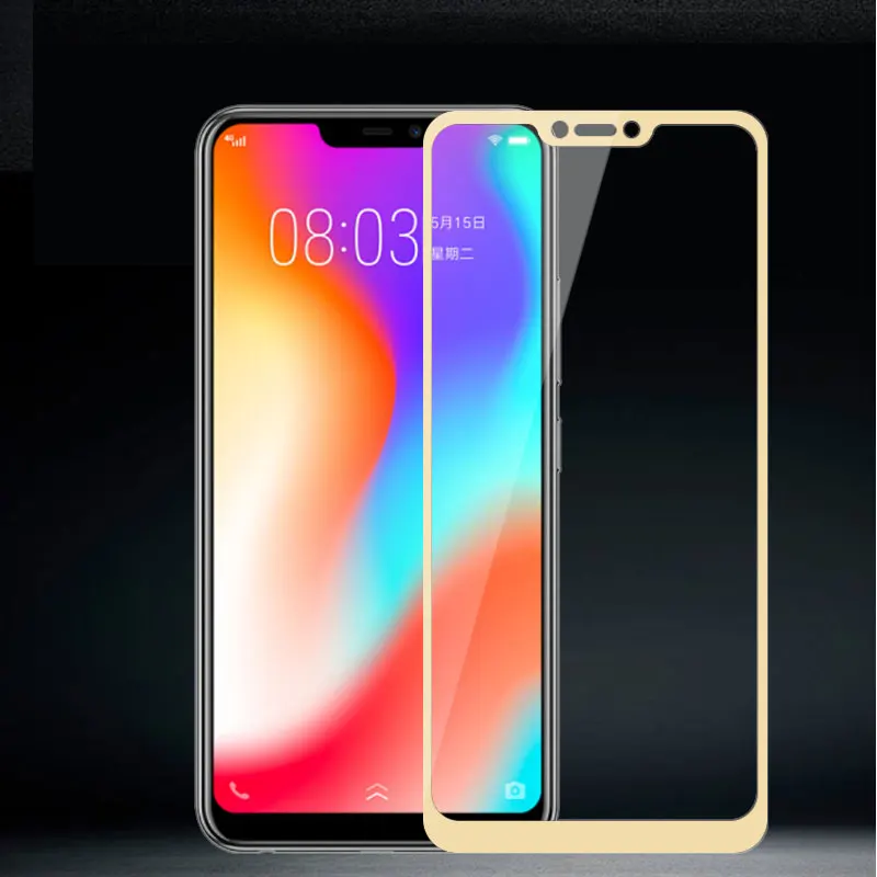 Защитная пленка Vivo Y81 с полным покрытием для экрана 9 H 2.5D стекло для телефона Vivo Y81 закаленное стекло Vivo Y81 Y 81 VivoY81 6,22 дюймов
