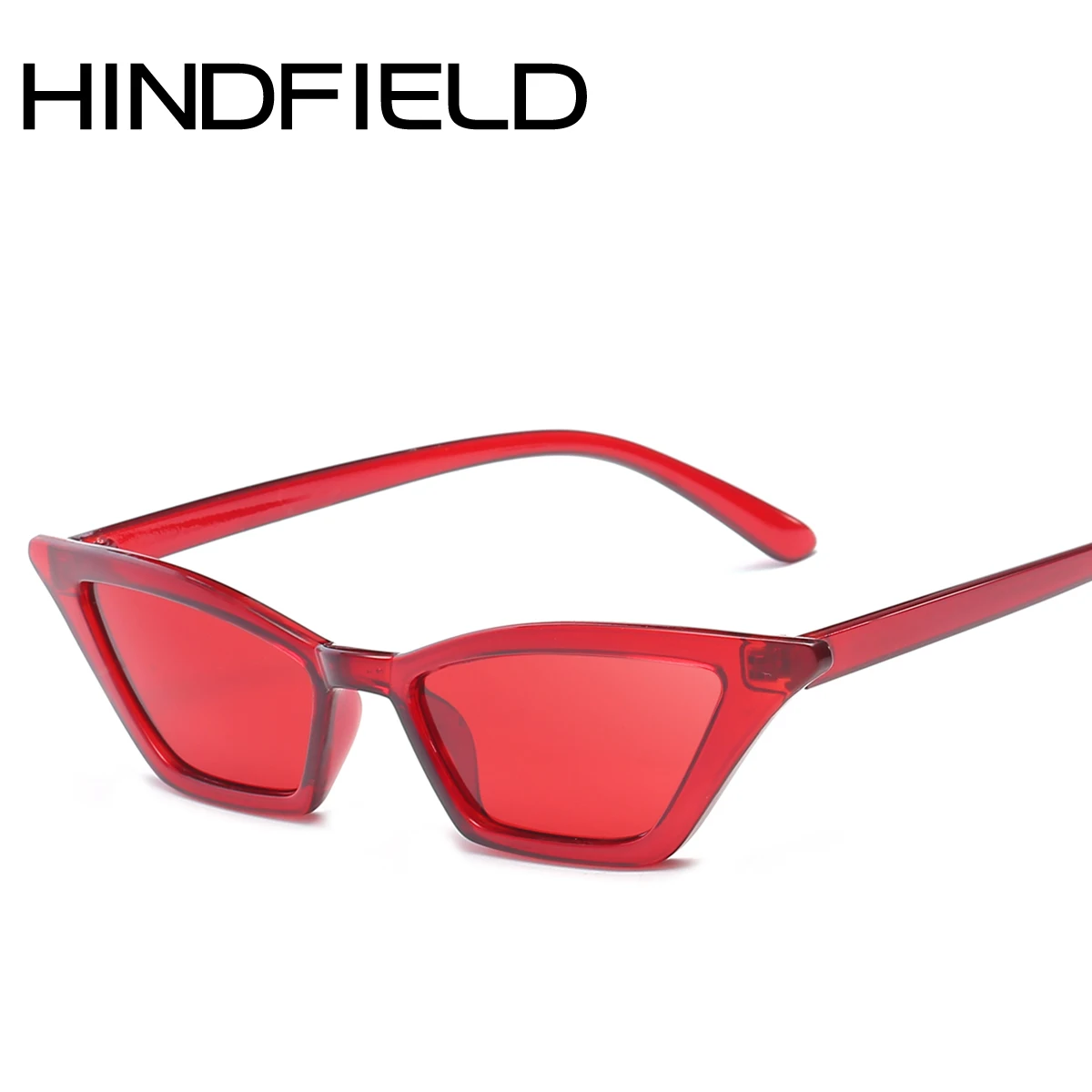Hindfield 2018 новые узкие солнцезащитные очки Для женщин бренд разработан кошачий