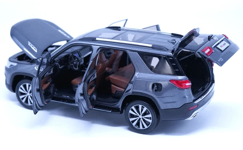 Высокая имитация 1:18, усовершенствованная модель автомобиля из сплава CS95, модель внедорожника, металлическая литая машина, детская игрушка