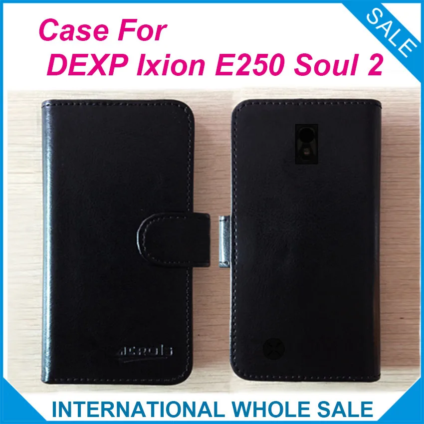 

Hot! 2017 Ixion E250 Soul 2 DEXP Case, 6 Colors High Quality Leather Exclusive Case For DEXP Ixion E250 Soul 2 Cover Tracking