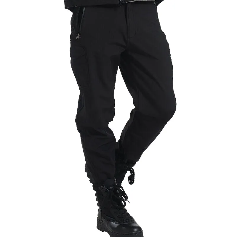 Тактические штаны-карго Multicam мужские зимние лыжные Военные флисовые мягкие