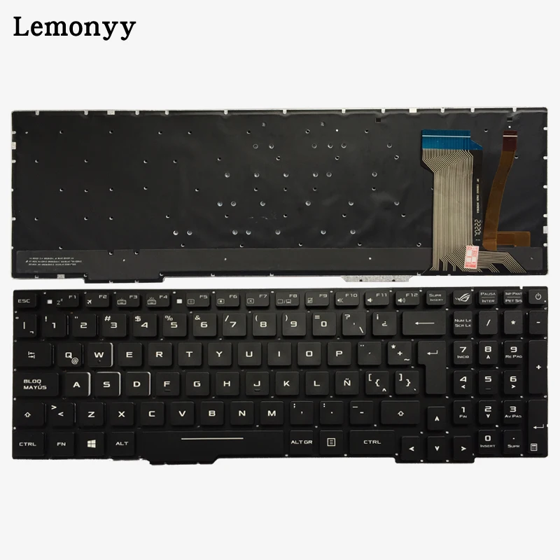 Латинский Клавиатура для ноутбука ASUS GL753 GL753V GL753VE GL753VD LA с подсветкой | Компьютеры