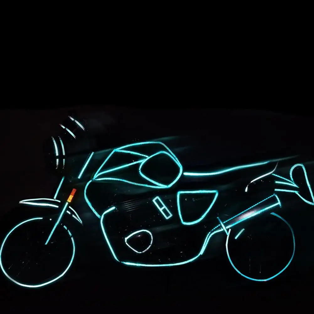 Mounchain Bicycle Reflective Sticker Tape Noctilucent Waterproof Fluorescent Bike Decoration | Спорт и развлечения