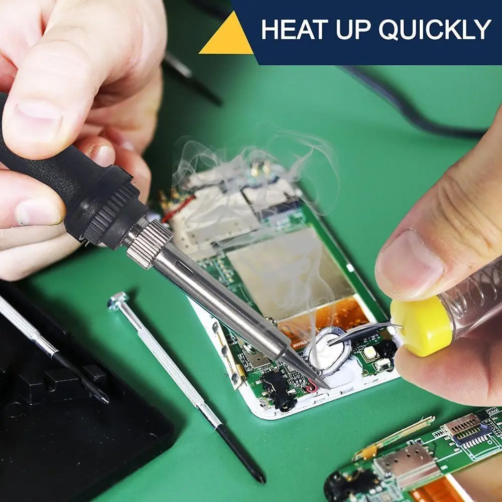 60 W 110 V/220 V lcd цифровой дисплей Электрический паяльник или паяльная станция Сварка Демонтажные железные комплект 900 m обрезатель кончиков