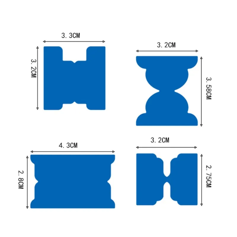Трафареты для скрапбукинга 4 шт./компл.|cutting dies|metal cutting dies stencilsdecorative decorative |