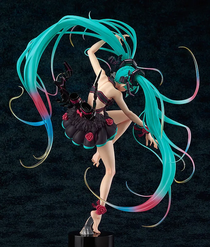 Аниме-фигурка MaxFactory miku mebae Ver фигурка для танца Хацунэ Мику 23 см модель из ПВХ