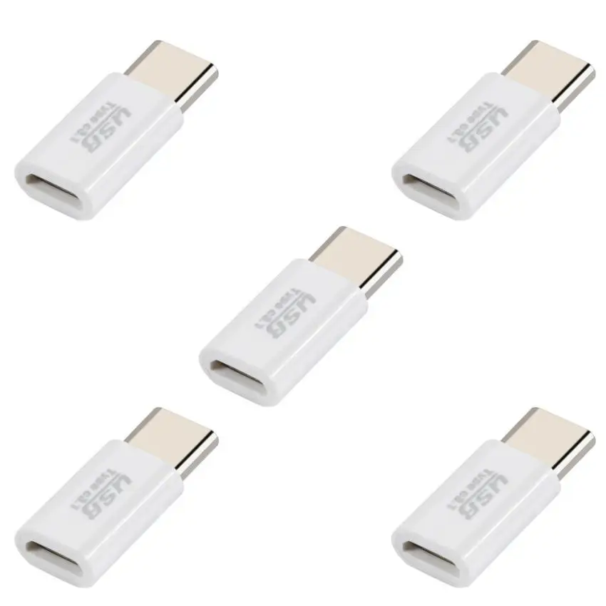 5PC USB-C Type-C 3.1 To Micro USB Data Charging Adapter For Samsung Galaxy S9 Mar 20 | Электроника