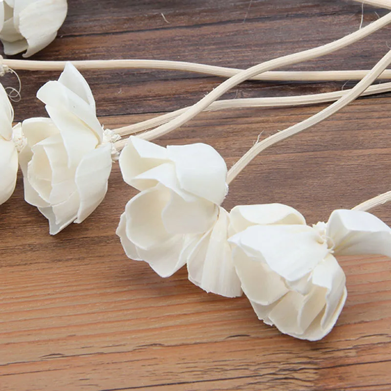 Lychee Life ароматизированный цветок палочки из ротанга аромат диффузор Non-fire Замена палочки с ладаном украшение дома