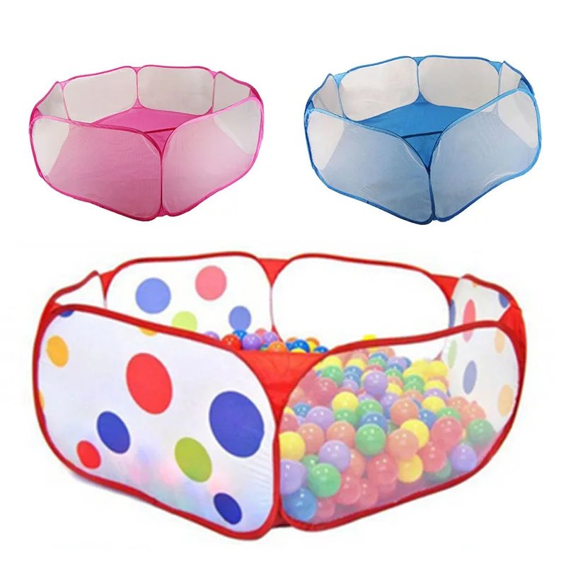 Новые детские складные океанские шары держатель для ямы портативный открытый