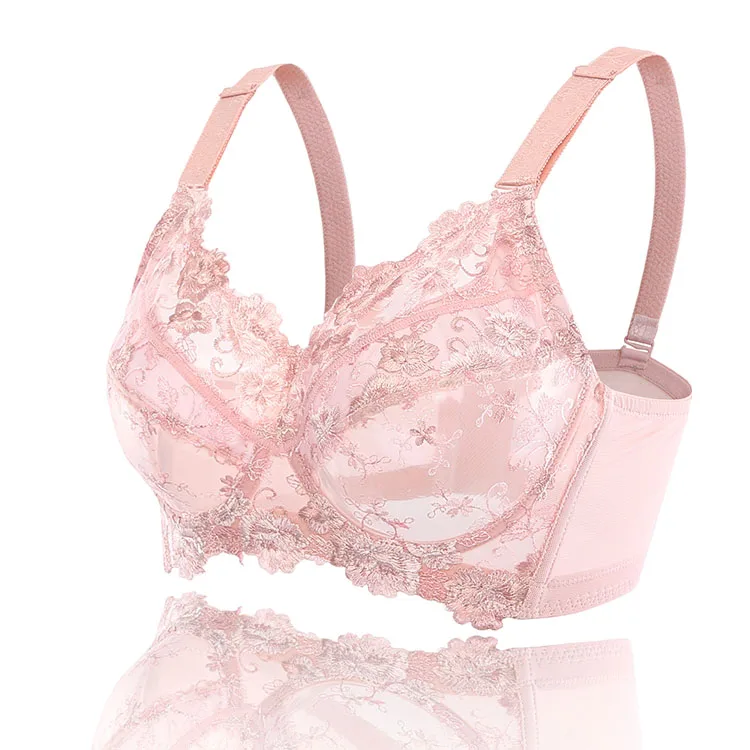 Прямая поставка Женский полноразмерный бюстгальтер на косточках женский без