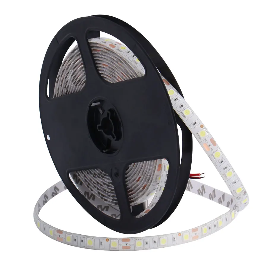 Светодиодная лента 12 В светильник RGB не водонепроницаемый 60 светодиодов/м 5050 1 м 5
