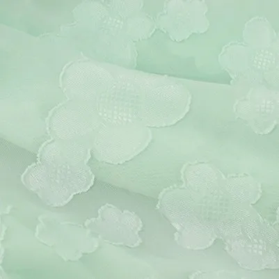 green Новое поступление, пять цветов, жаккардовая шифоновая ткань, принт, шифон, марля, материал, летнее платье, материал, аксессуары. D251 - Цвет: green
