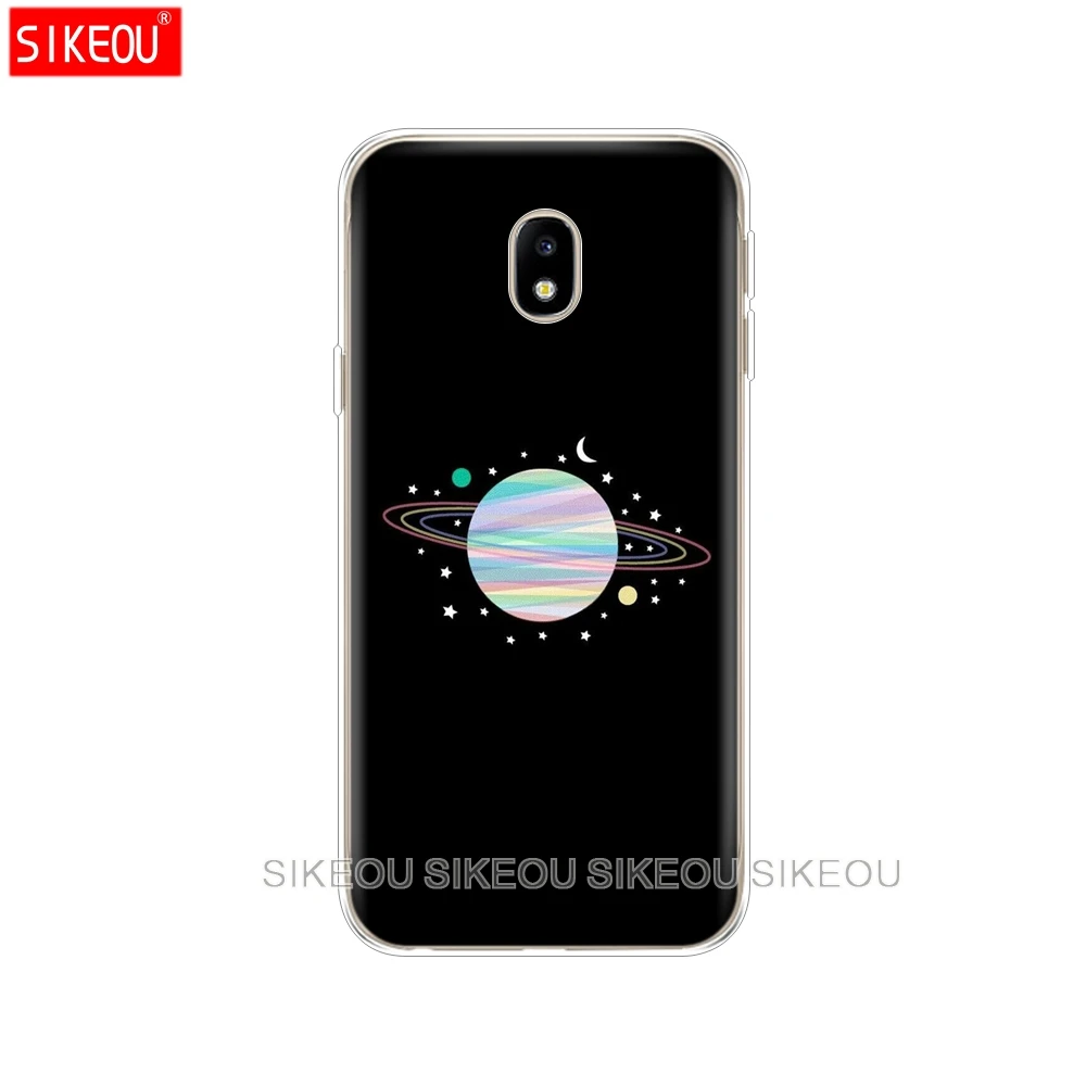 Силиконовый чехол для телефона Samsung Galaxy J3 J5 J7 2017 J330 J530 J730 PRO j2 2018 Космос земля