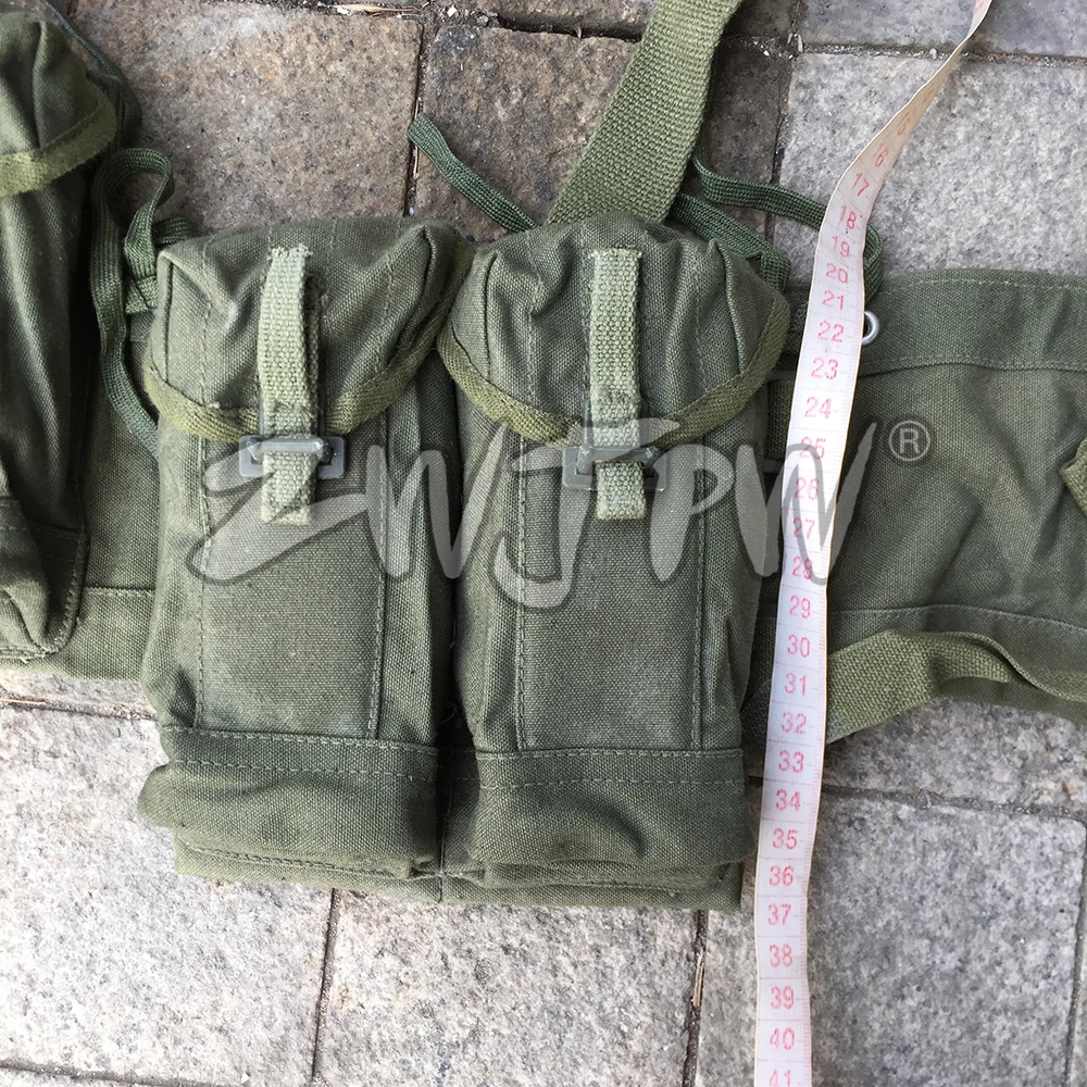 Оригинальный излишки Тип 63 авто Грудь Rig боеприпасы мешок подсумок Вьетнам войны