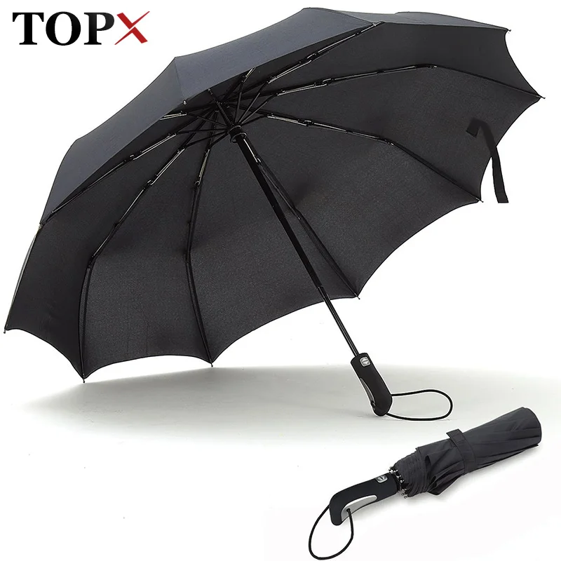 TOPX 2018 Новый Большой мощный модный ветрозащитный мужской Мягкий Складной