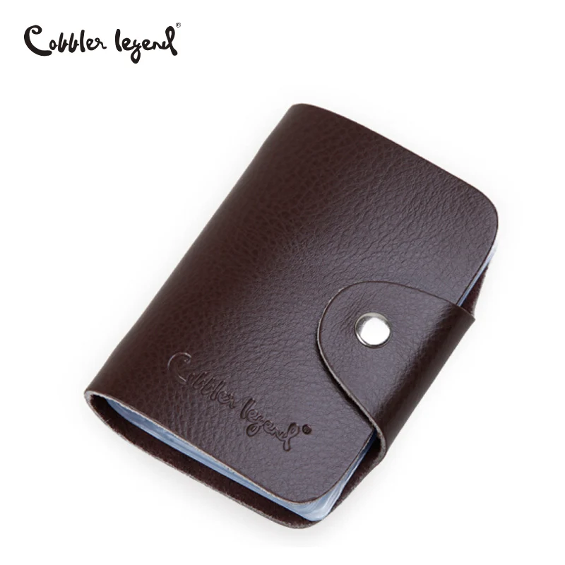 Cobbler Legend женский кошелек из натуральной кожи 26 отделений держатель для карт