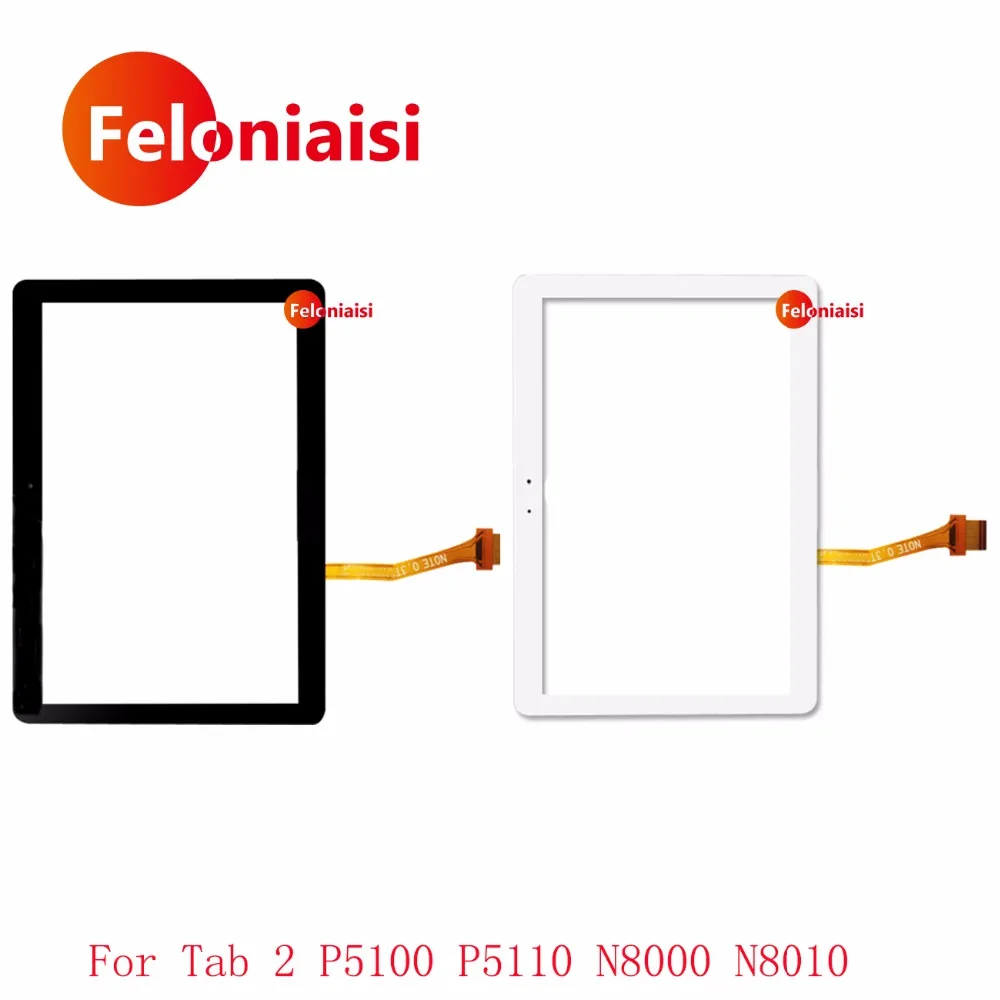 10 шт./лот 1 &quotдля samsung Galaxy Tab 2 P5100 P5110 N8000 N8010 Сенсорный экран планшета Сенсор
