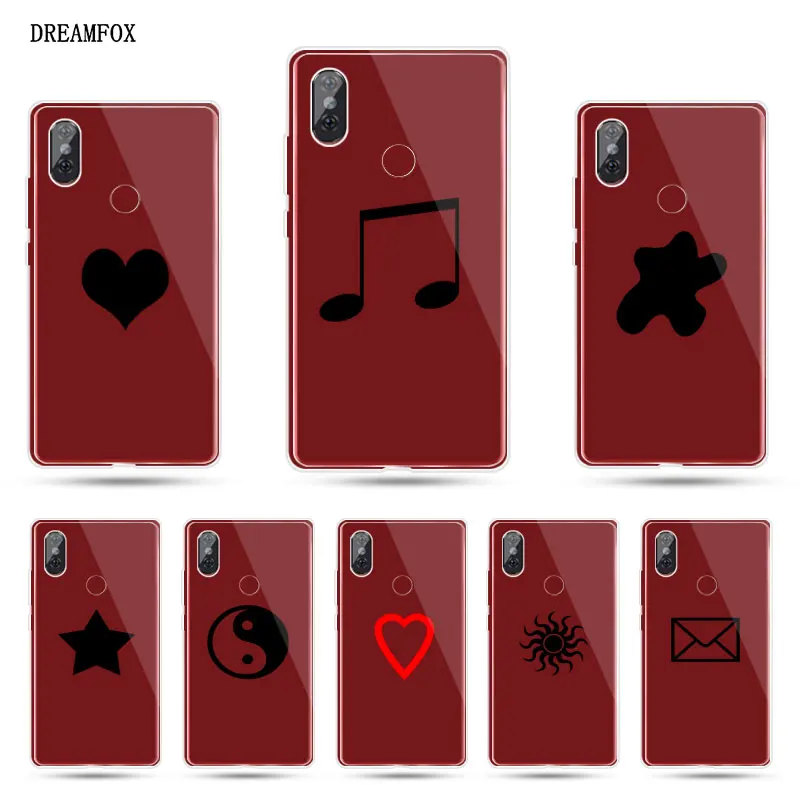 DREAMFOX N207 специального символа Мягкий силиконовый чехол из ТПУ для Xiaomi mi x 3 A1 A2 5C 5X6