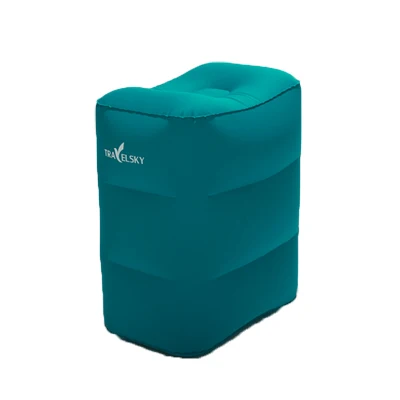 3 layer cushion Новейшая Экологичная легкая подушка для путешествий из ТПУ, надувная подушка для самолета, портативная подушка для путешествий, аксессуары для путешествий - Цвет: 3 layer cushion