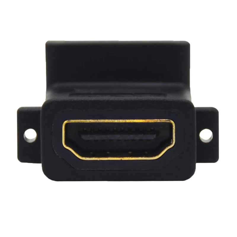 Фото 90 градусов HDMI адаптер Женский на разъемы преобразователи Поддержка Audio Return Channel 90 градусов HDMI адаптер Женский на разъемы преобразователи Поддержка Audio Return Channel