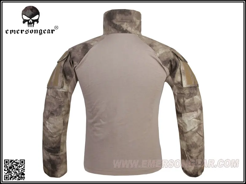 Emersong G3 Combat Shirt Охота Airsoft Тактический одежда Военный Камуфляж Футболки EM8595-Пвр В |