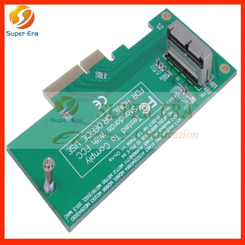 10 шт./лот 2013 2014 2015 год MSATA PCI Express pci-e 4x адаптера для Apple MacBook Air Pro a1466 A1465 A1398 a1502 |