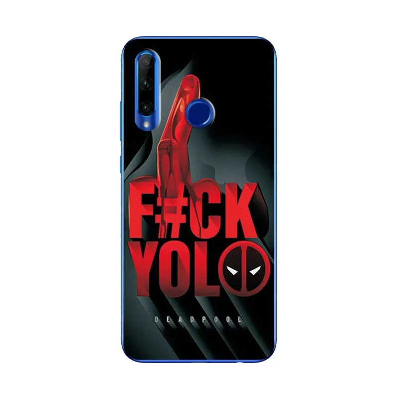 Phone Case For Huawei Honor 10i HRY-LX1 6.21'' Cover Soft Silicone Novelty Batman Spiderman Capa Fundas |