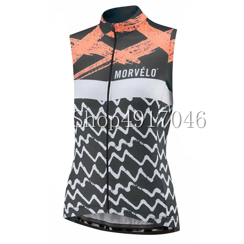 Morvelo Новый Для женщин Велосипеды Джерси 2019 горный велосипед без рукавов мейло для