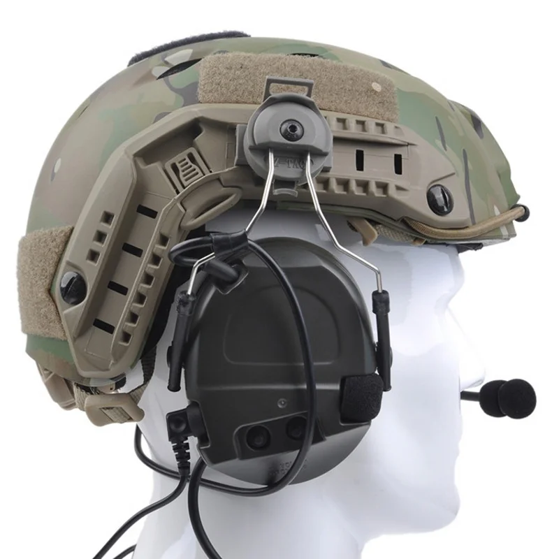 Z Тактический Softair авиационный Comtac I гарнитура для скоростные шлемы Peltor шлем адаптер военный Ztac страйкбол наушники Z032